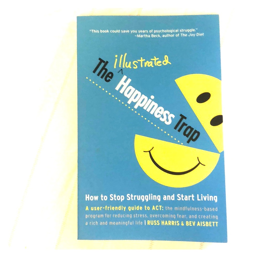 2/$20 🪴 The Illustrated Happiness Trap Book